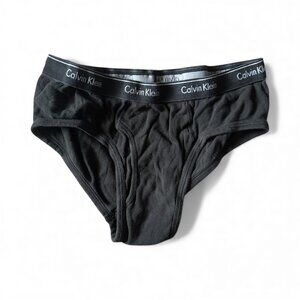 Calvin Klein black briefs large